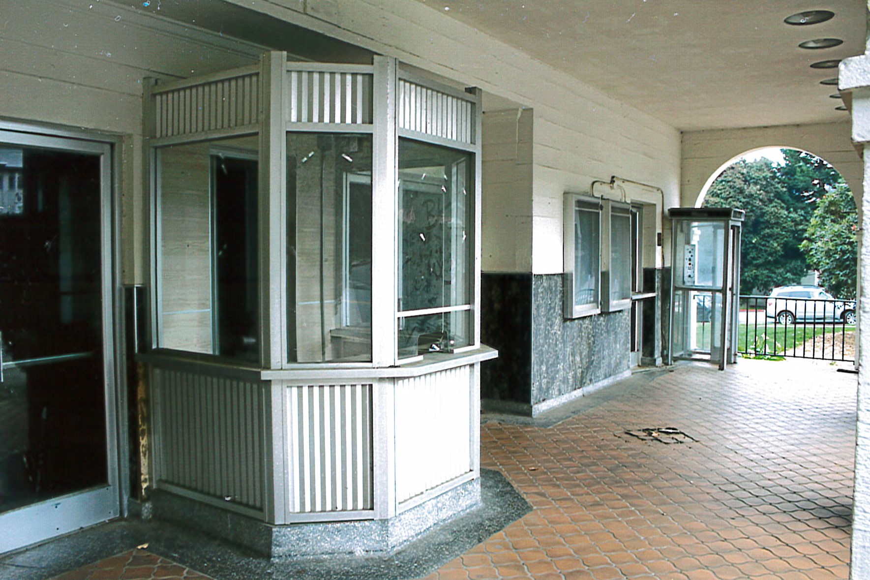 Before Presidio ticket booth 